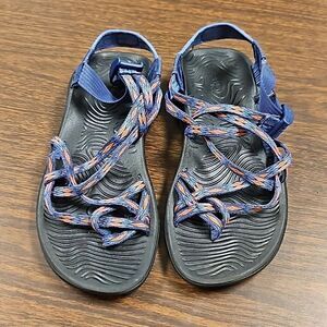 Chaco Z/Volv X2 Blue and Orange Sandals size 8